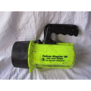 Bright Green Pro 4000 Series Pelican KingLite 8D Flashlight‎ Rugged Emergency